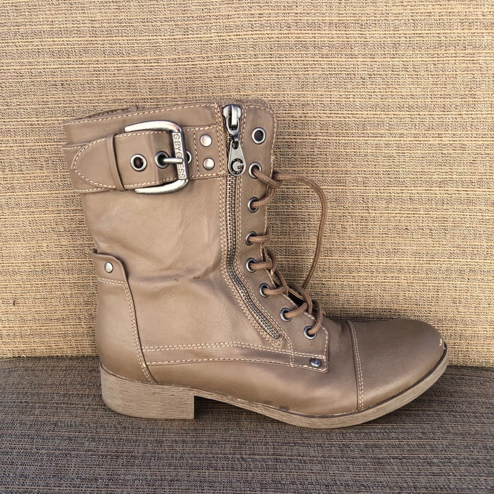 Combat Boots: G by guess